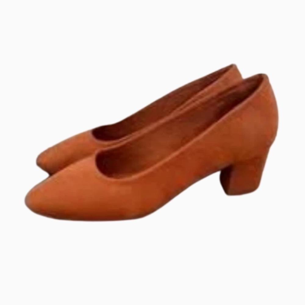 Oak + Fort Elegant Women's Block Heel Shoes